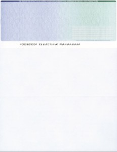 evoPro Solutions Check Paper