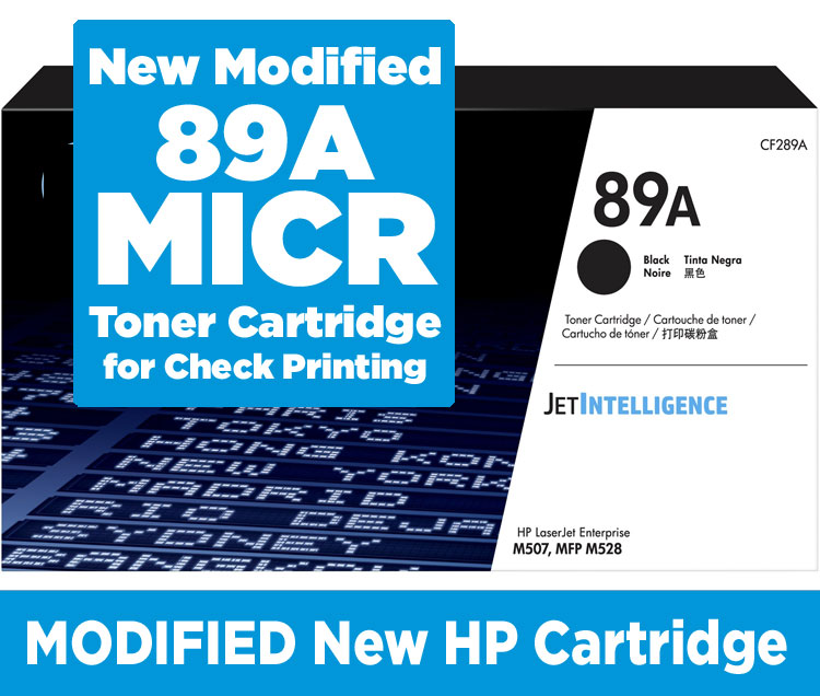 HP CF289A New MICR Toner Cartridge